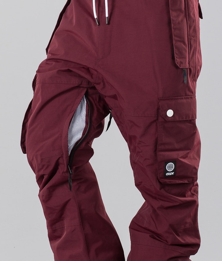 Dope Iconic 2018 Pantalon de Snowboard Homme Burgundy