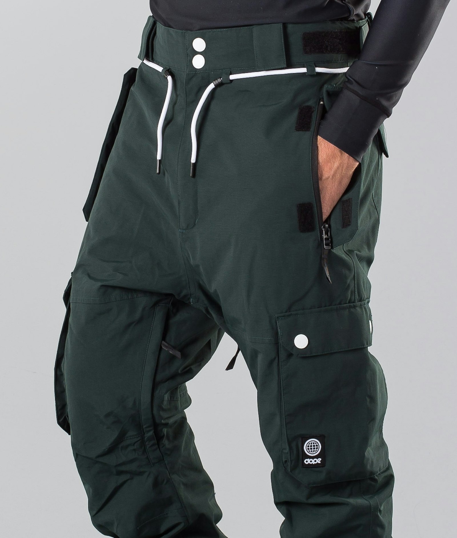 Dope Iconic 2018 Kalhoty na Snowboard Pánské Green