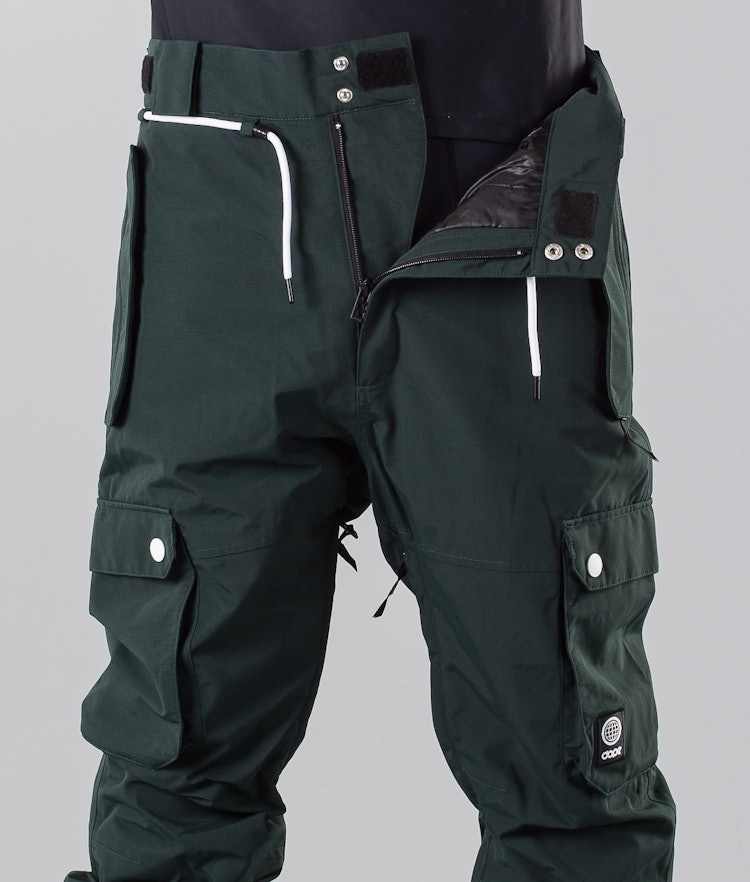 Dope Iconic 2018 Spodnie Snowboardowe Mężczyźni Green, Zdjęcie 7 z 9