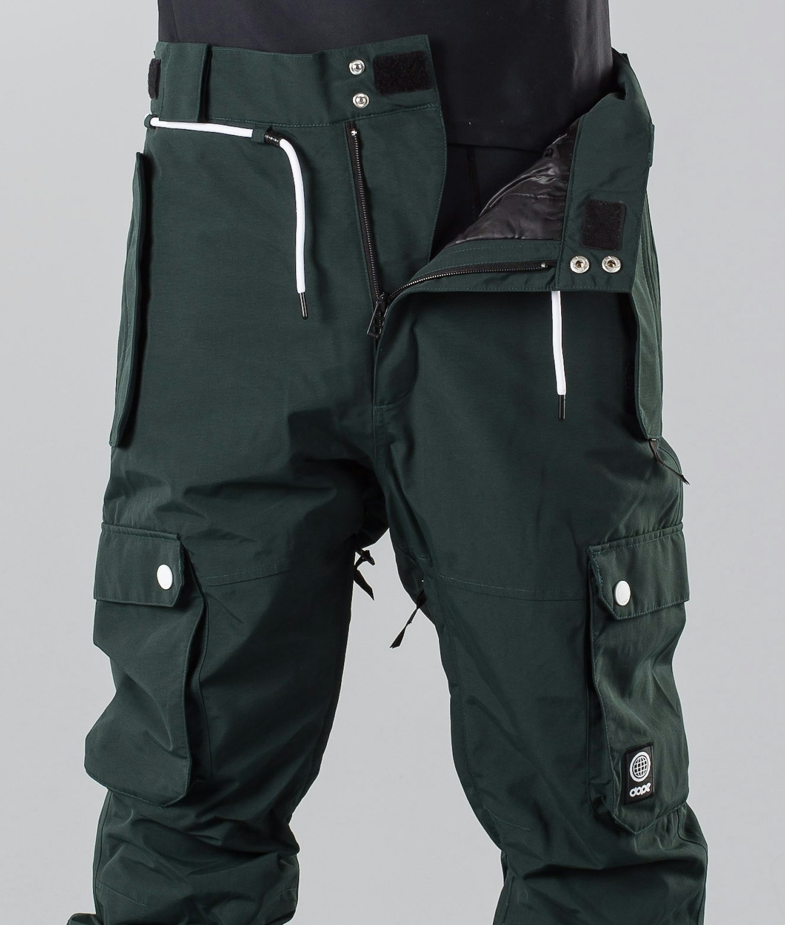 Dope Iconic 2018 Spodnie Snowboardowe Mężczyźni Green