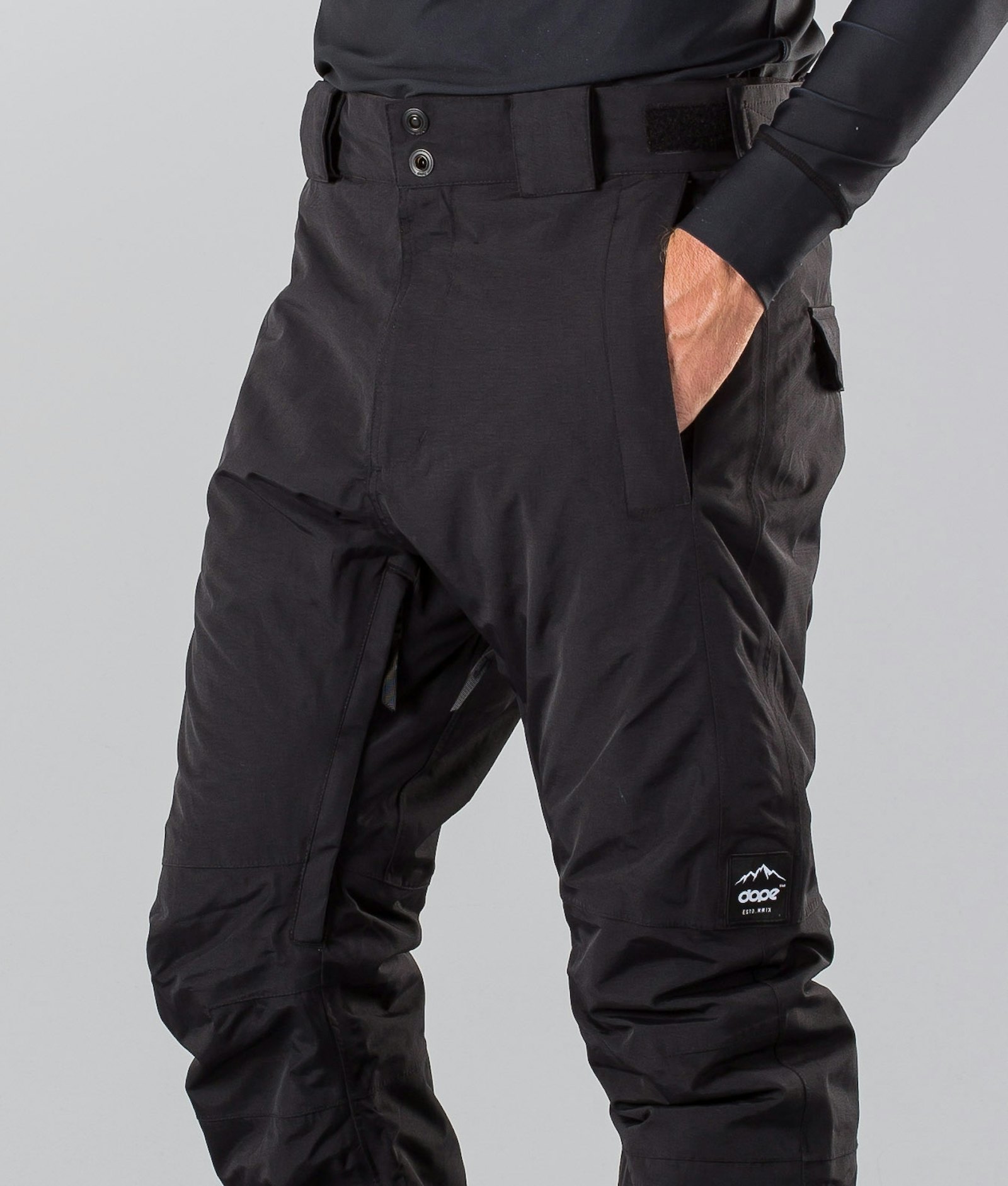 Dope Hoax II 2018 Spodnie Snowboardowe Mężczyźni Black
