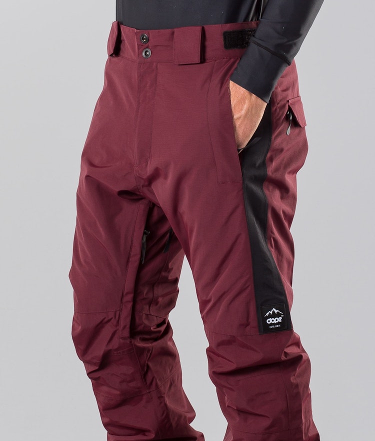Dope Hoax II 2018 Pantalon de Snowboard Homme Burgundy