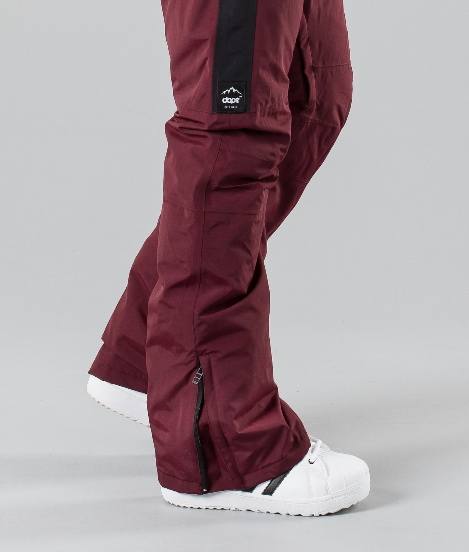 Dope Hoax II 2018 Spodnie Snowboardowe Mężczyźni Burgundy