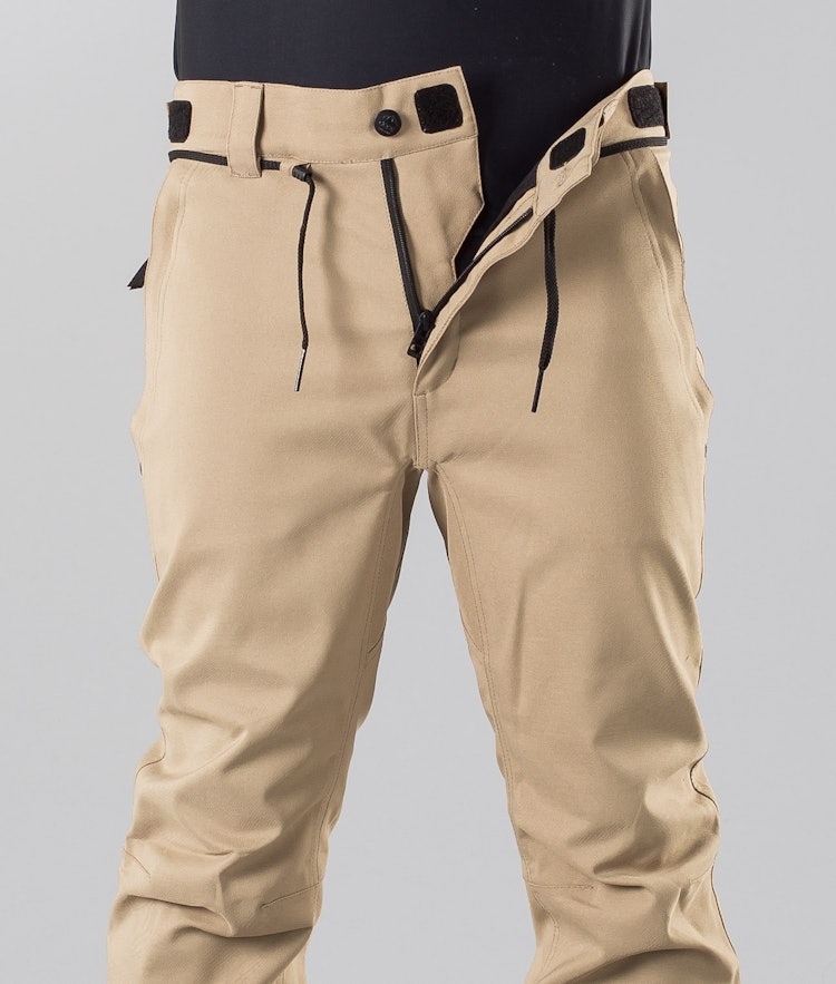 Dope Tiger Kalhoty na Snowboard Pánské Khaki