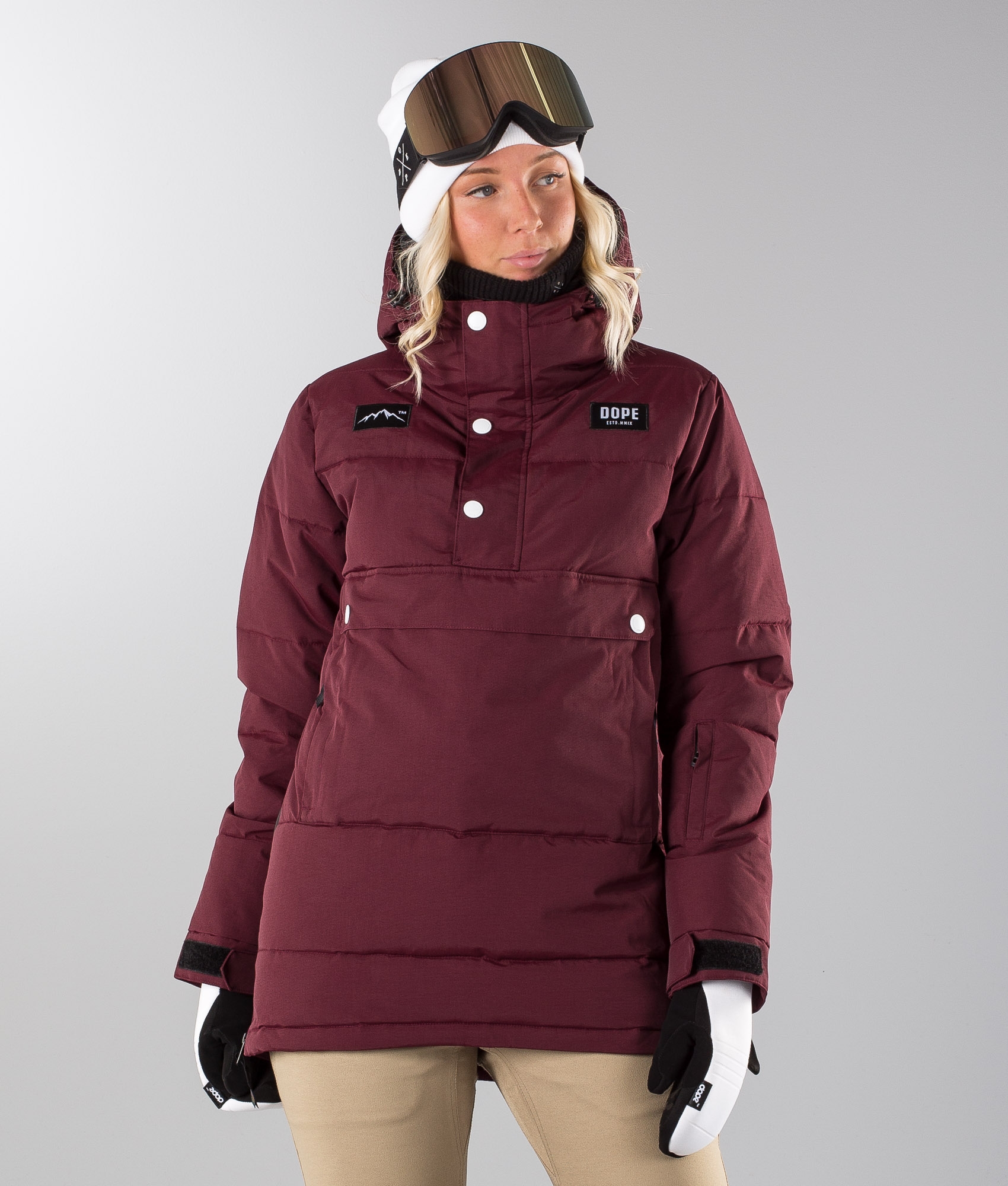 puffer snowboard jacket