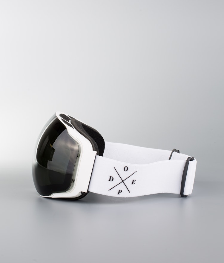 Dope Sphere 2X-UP Ski Goggles White W/White Black