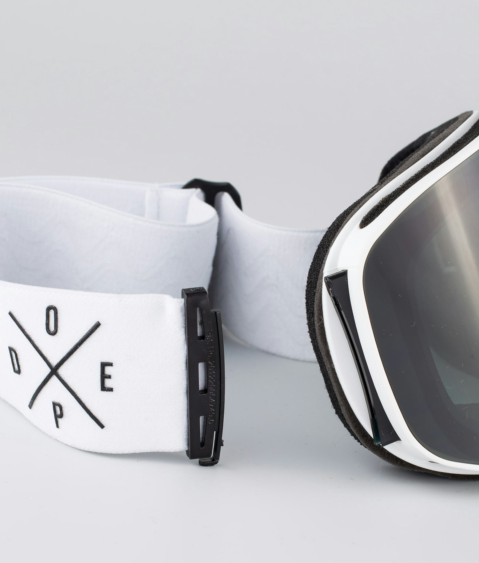 Dope Flush 2X-UP Skibrille White W/White Black