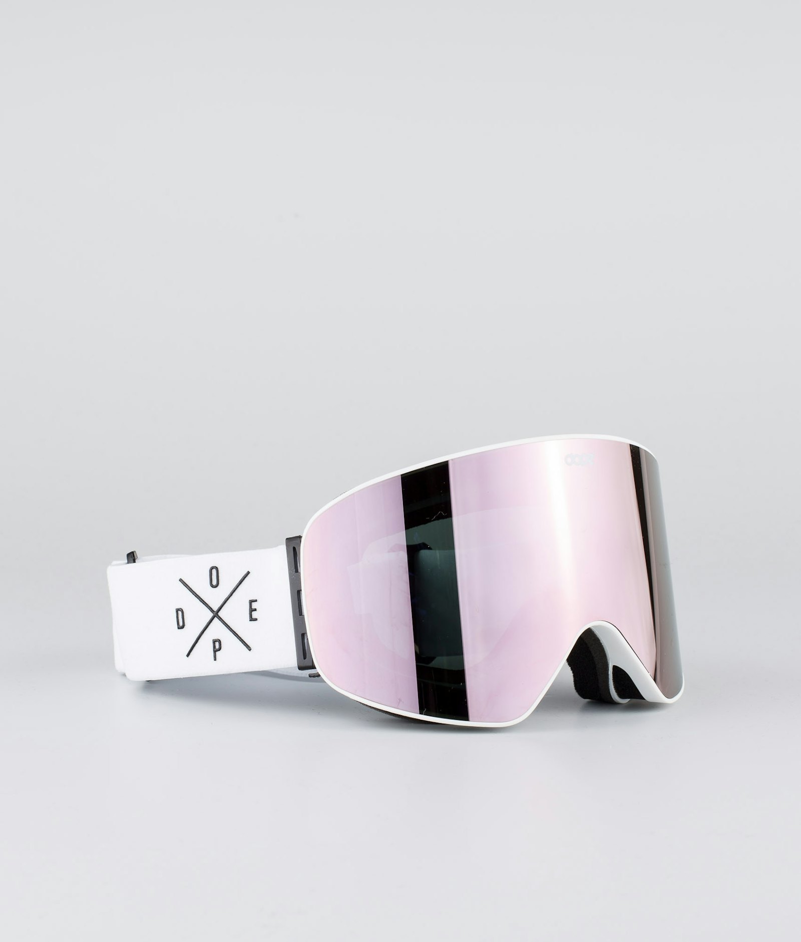 Dope Flush 2X-UP Ski Goggles White W/White Champagne