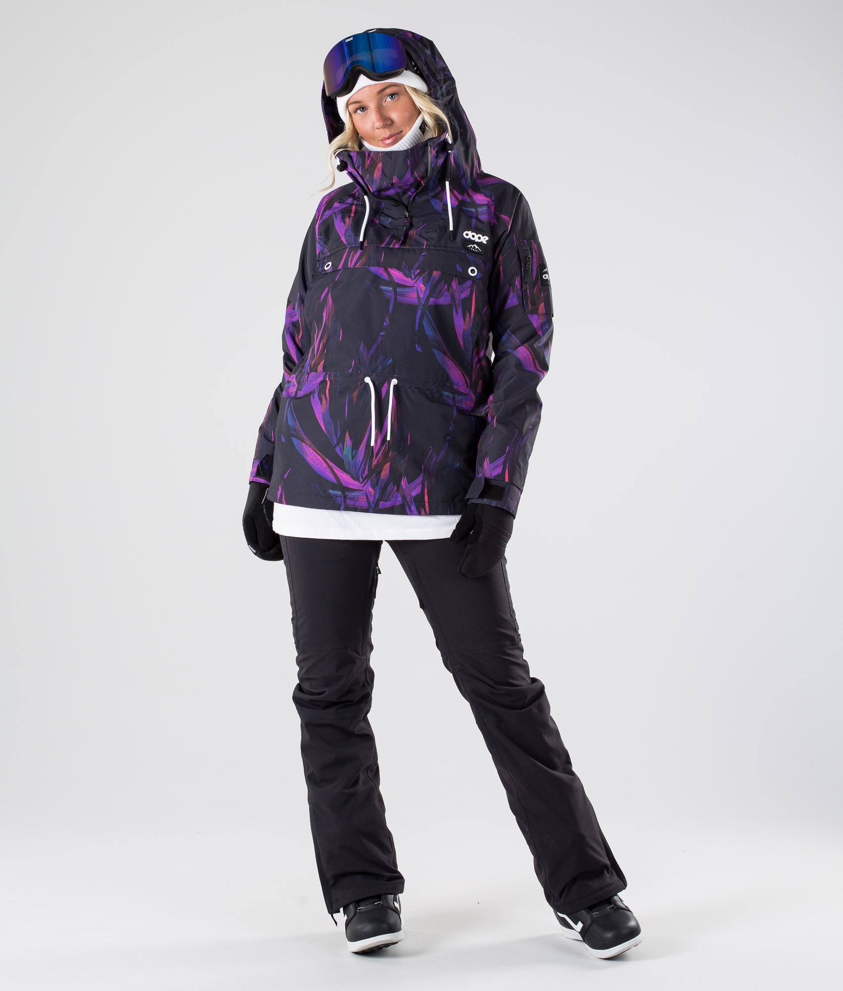 purple snowboard jacket