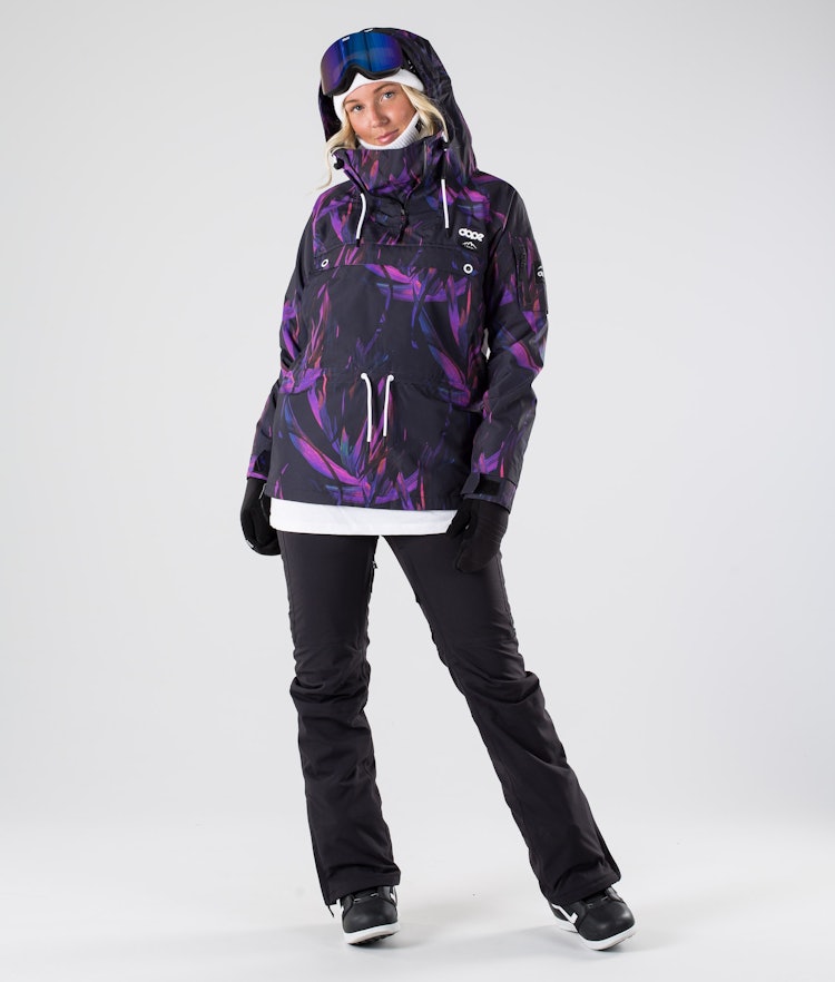 Dope Annok W 2019 Snowboardjacke Damen Purple Foliage, Bild 8 von 9