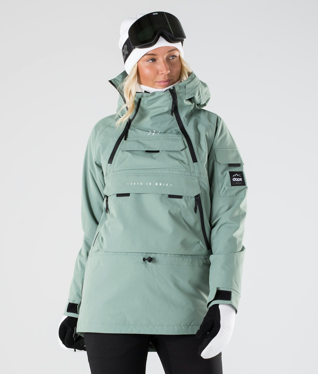 Akin W 2019 Snowboard Jacket Women Faded Green