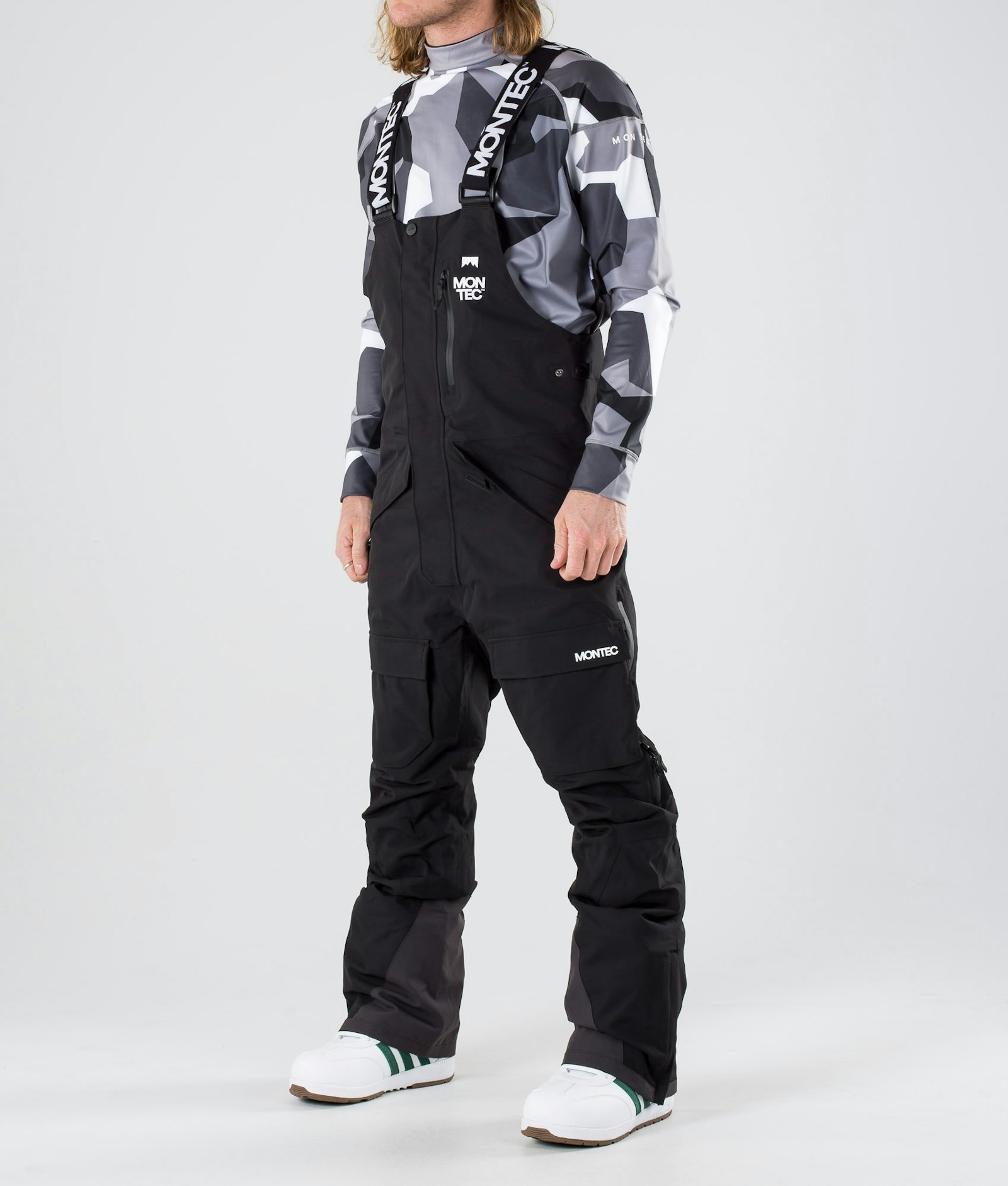 Fawk 2019 Kalhoty na Snowboard Pánské Black