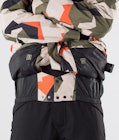 Fawk 2019 Snowboard Jacket Men Orange Green Camo, Image 11 of 12
