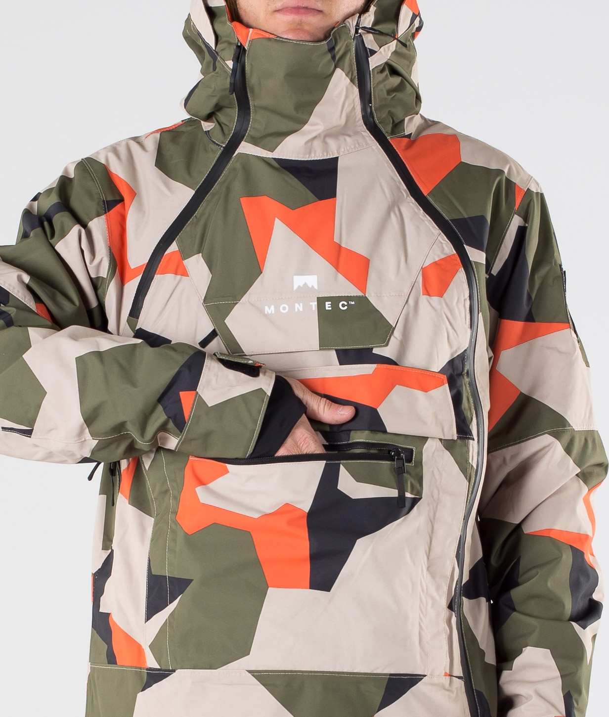 Green camo deals jacket mens