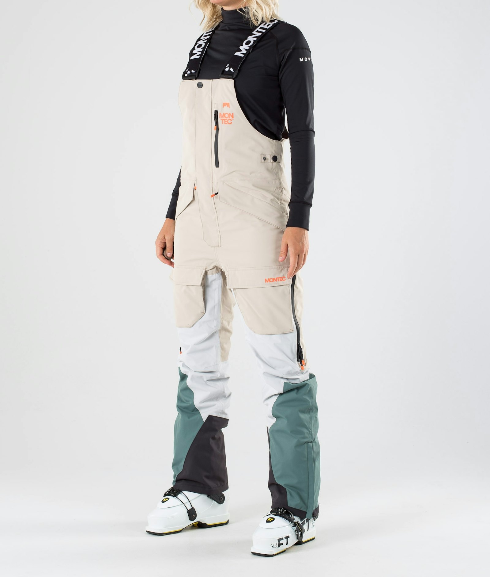 Montec Fawk W 2019 Pantalones Esquí Mujer Desert/Light Grey/Atlantic