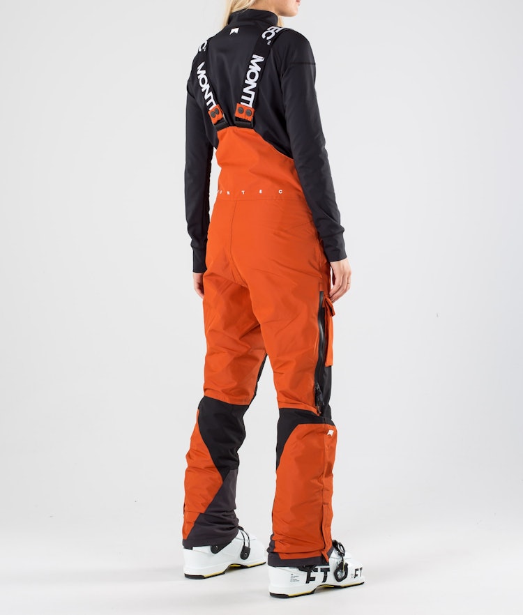 Fawk W 2019 Pantalon de Ski Femme Clay/Black, Image 2 sur 11