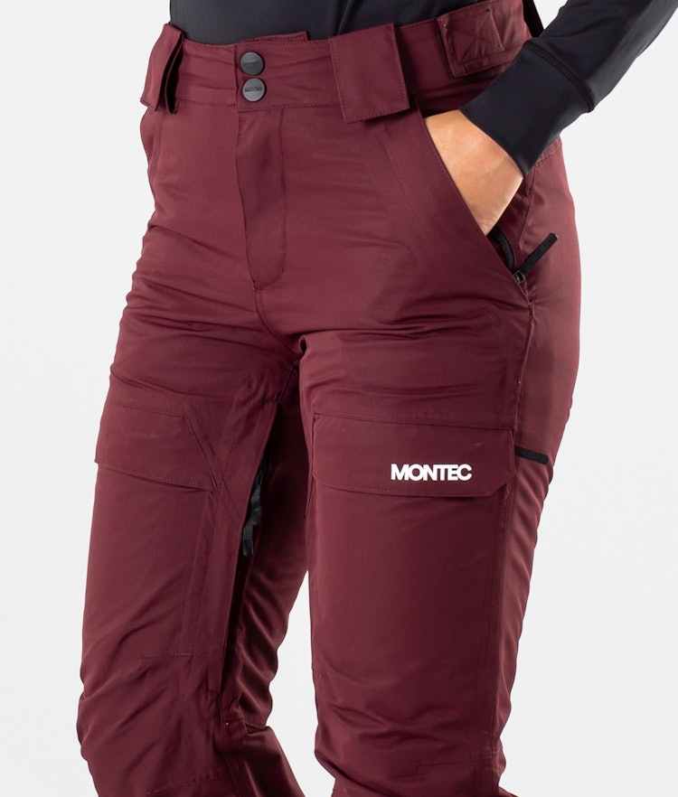 Montec Dune W 2019 Snowboard Pants Women Burgundy
