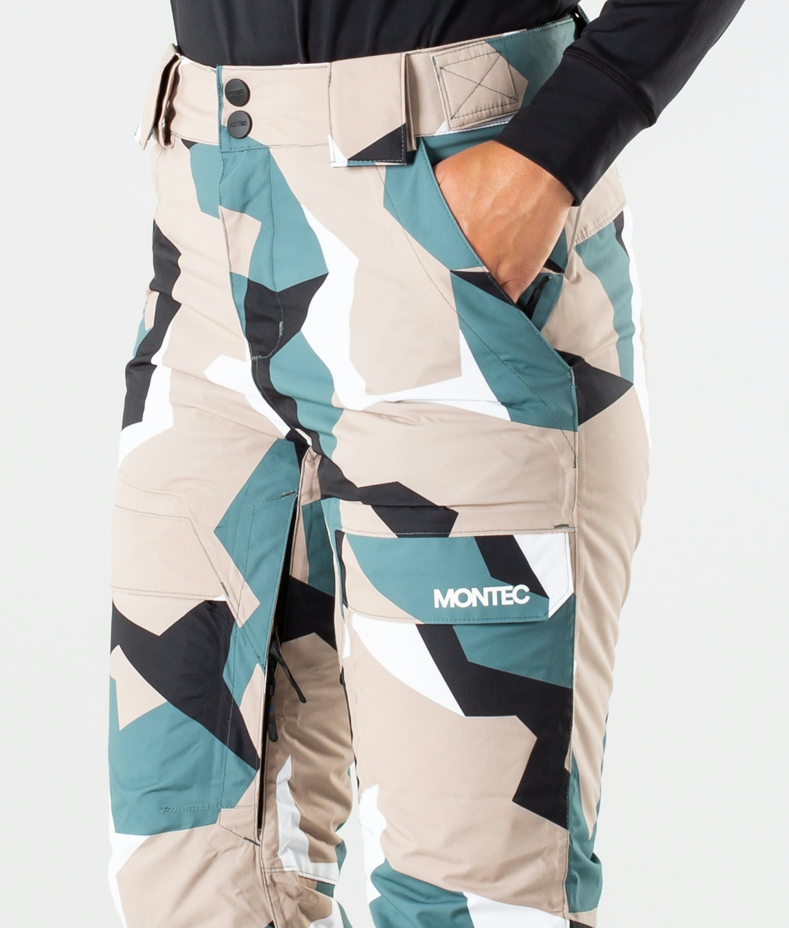 Dune W 2019 Pantalon de Ski Femme Atlantic Camo