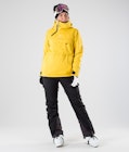 Dune W 2019 Veste de Ski Femme Yellow, Image 8 sur 9