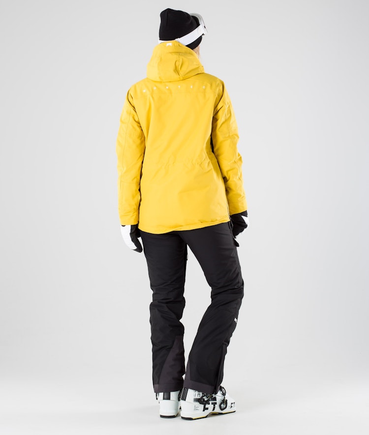 Dune W 2019 Ski Jacket Women Yellow, Image 9 of 9