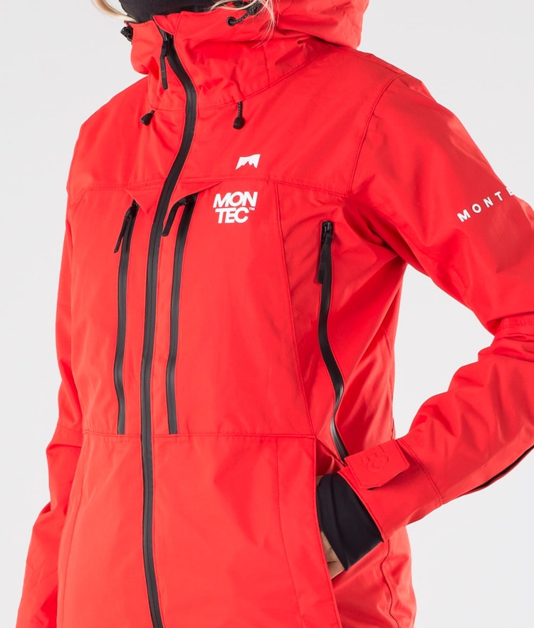 Moss W 2019 Manteau Ski Femme Red, Image 4 sur 9