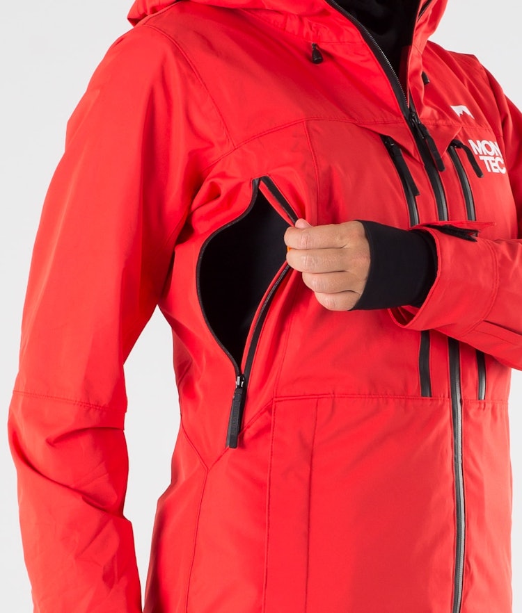 Moss W 2019 Ski Jacket Women Red, Image 5 of 9
