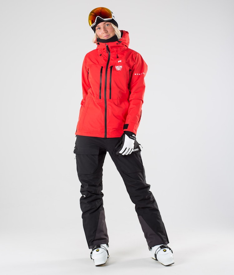 Moss W 2019 Ski jas Dames Red, Afbeelding 8 van 9