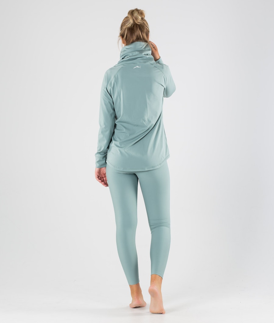 Dope Snuggle 2X-UP W Women's Base Layer Pant Faded Green