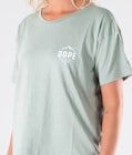 Dope Grand Paradise II T-shirt Dame Faded Green