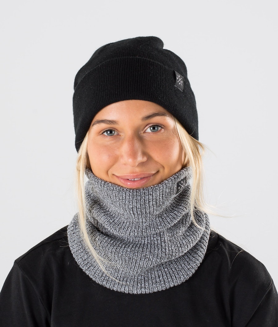 Dope 2X-UP Knitted Ansiktsmask Grey Melange