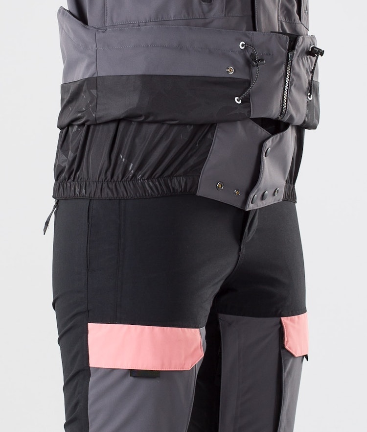 Dope Lunar W Snowboard jas Dames Black Pink Pearl