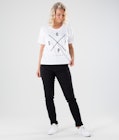 Dope Grand 2X-UP T-shirt Dames White