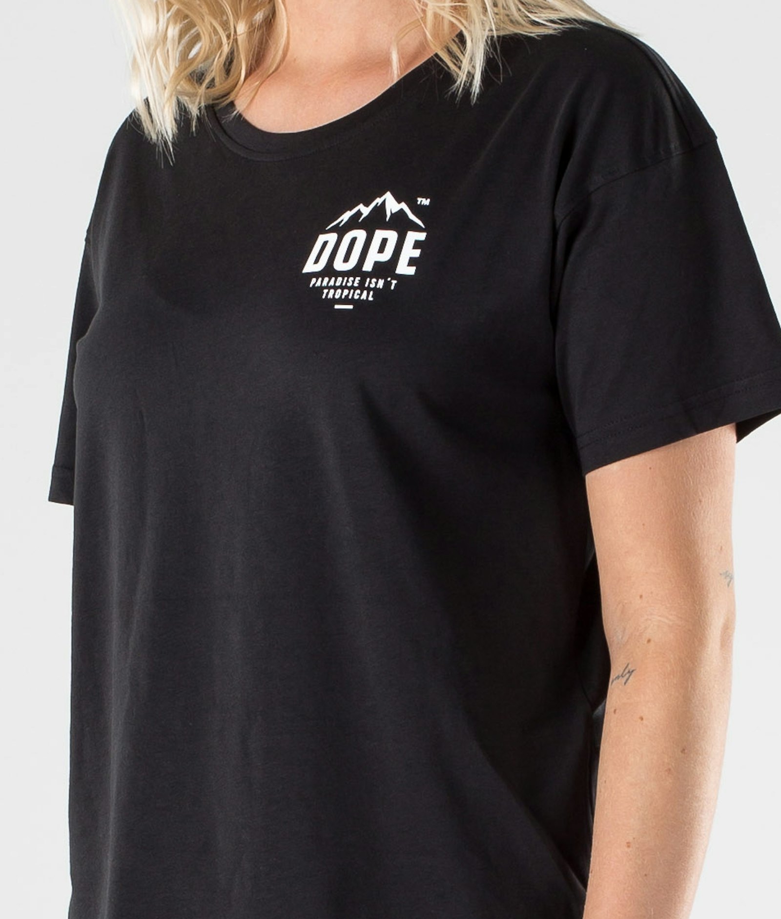 Dope Grand Paradise II T-shirt Kobiety Black