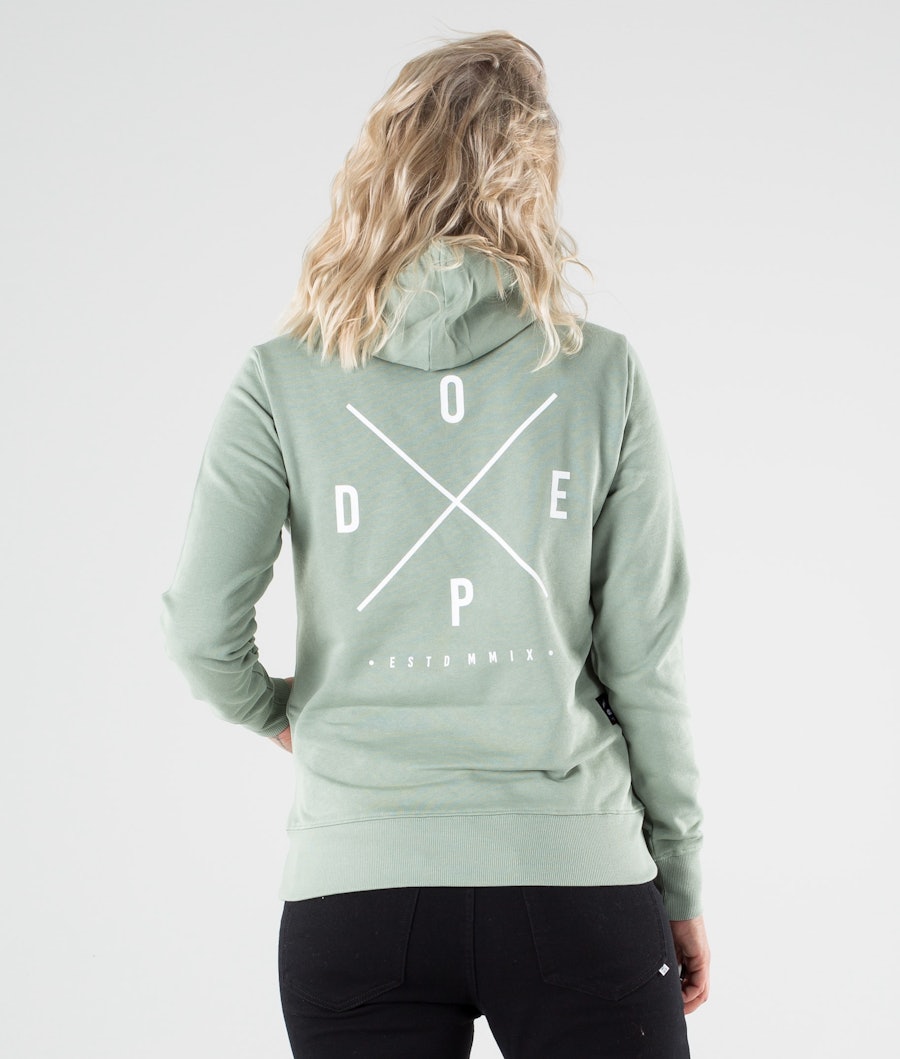 Dope Copain 2X-up Hoodie Faded Green