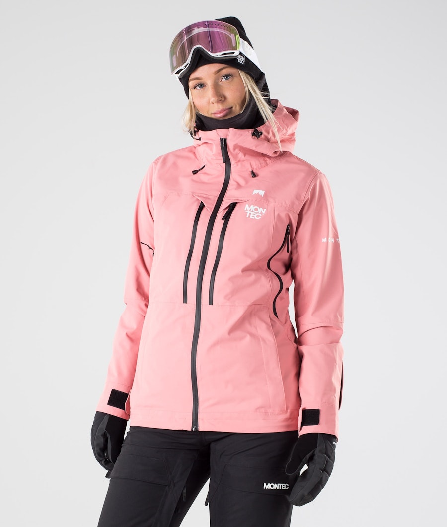 Moss Snowboard Jacket Women Pink