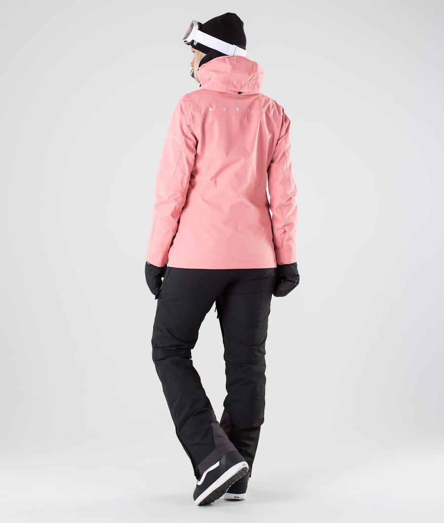 Moss W 2019 Snowboard Jacket Women Pink