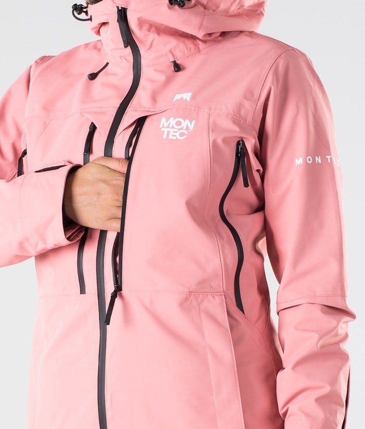 Montec Moss W 2019 Lumilautailutakki Naiset Pink