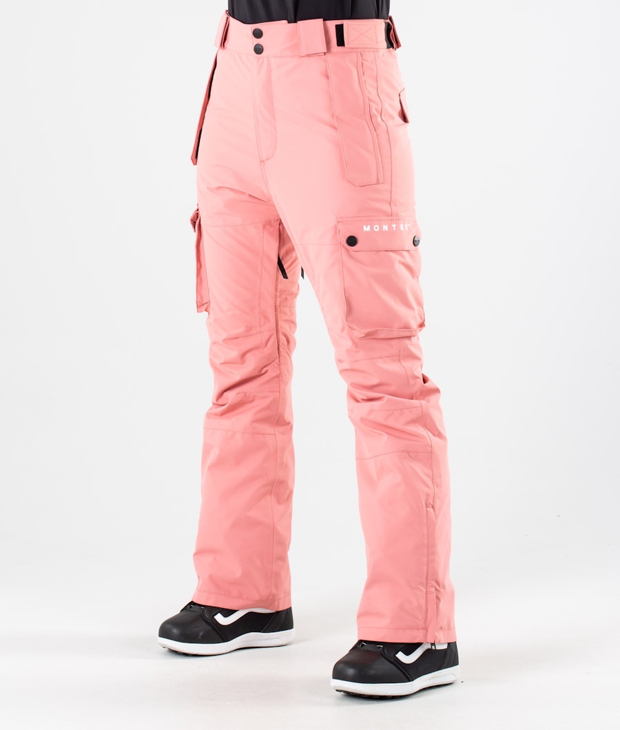  Doom Snowboard Pants Women Pink