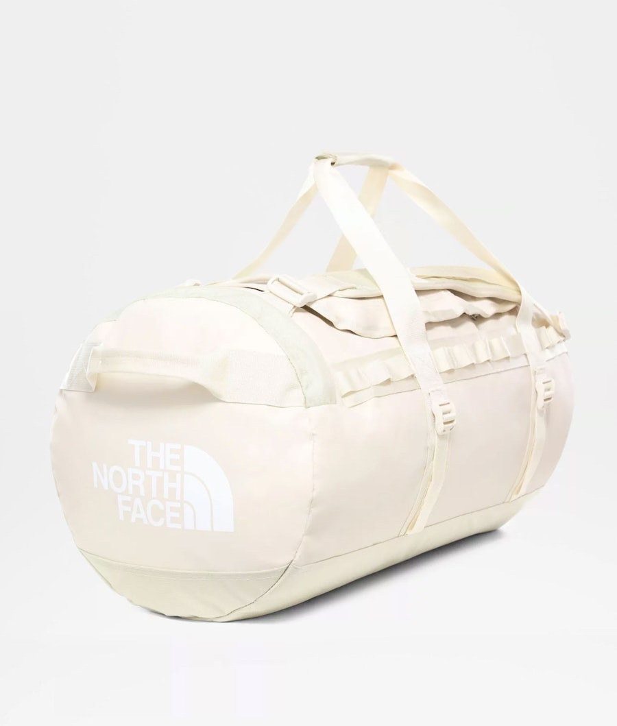 The North Face M - Base Camp Duffel Veske Vintage White/Tnf White