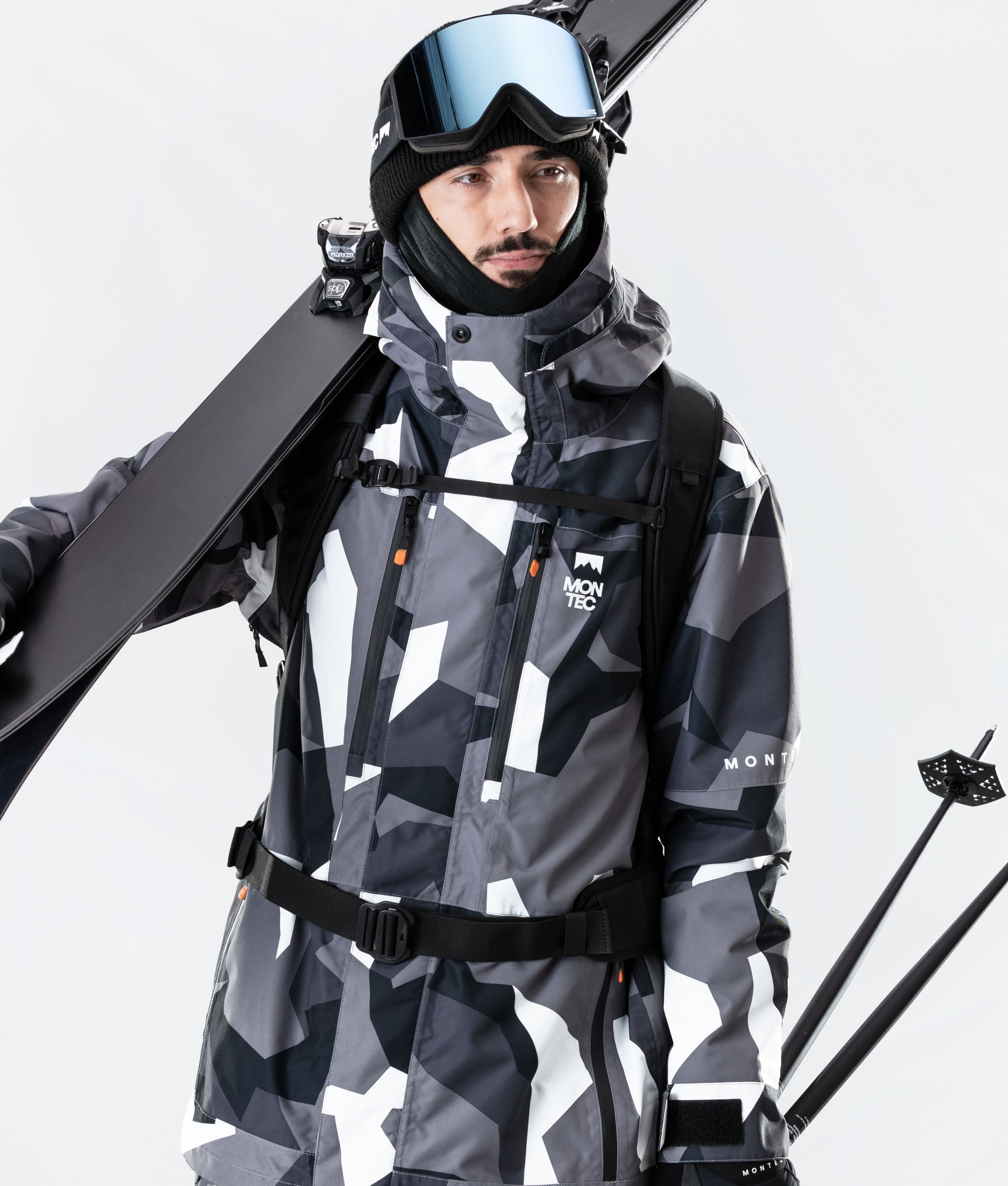 Combinaison best sale ski camouflage