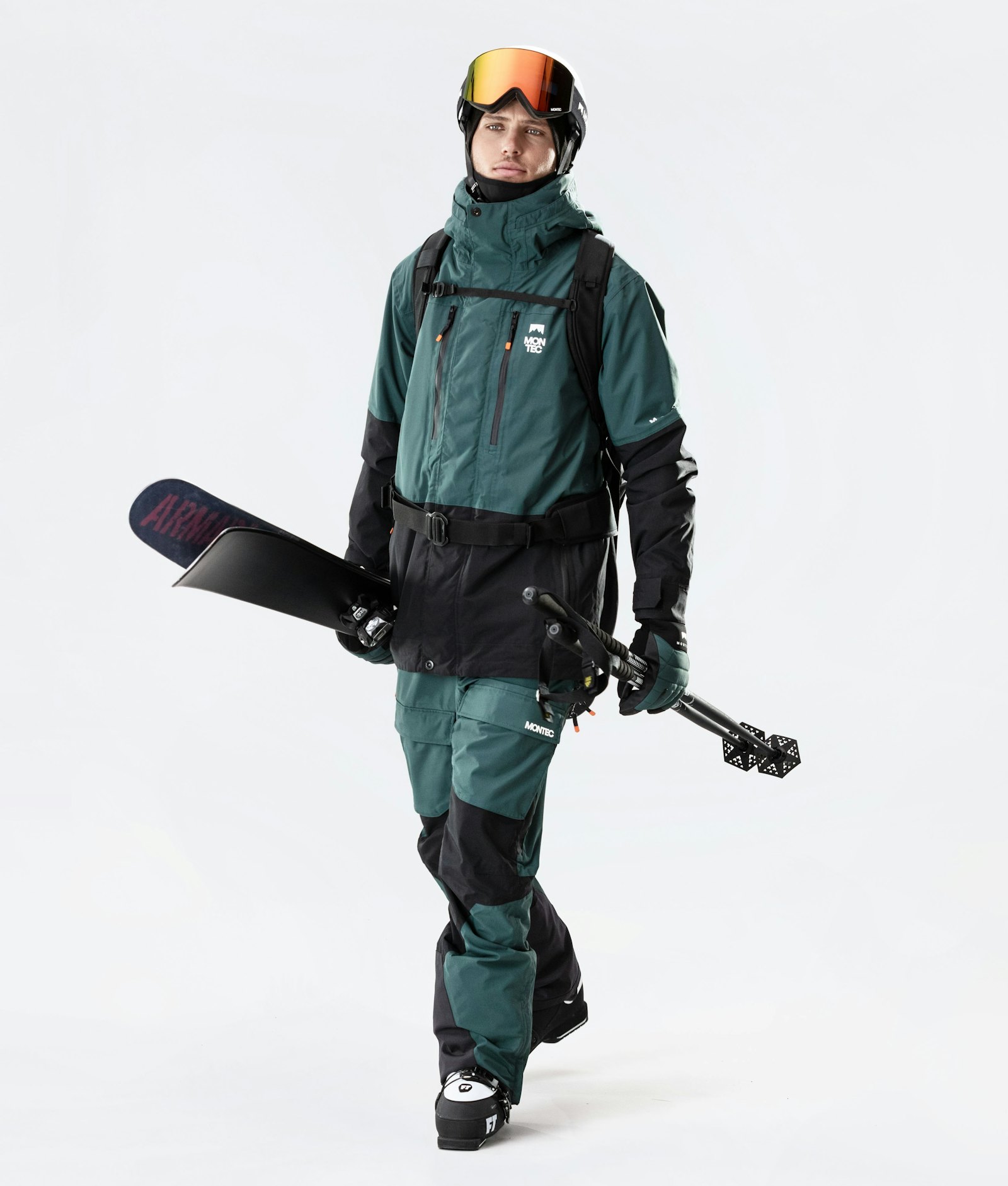 Montec Fawk 2020 Ski jas Heren Dark Atlantic/Black