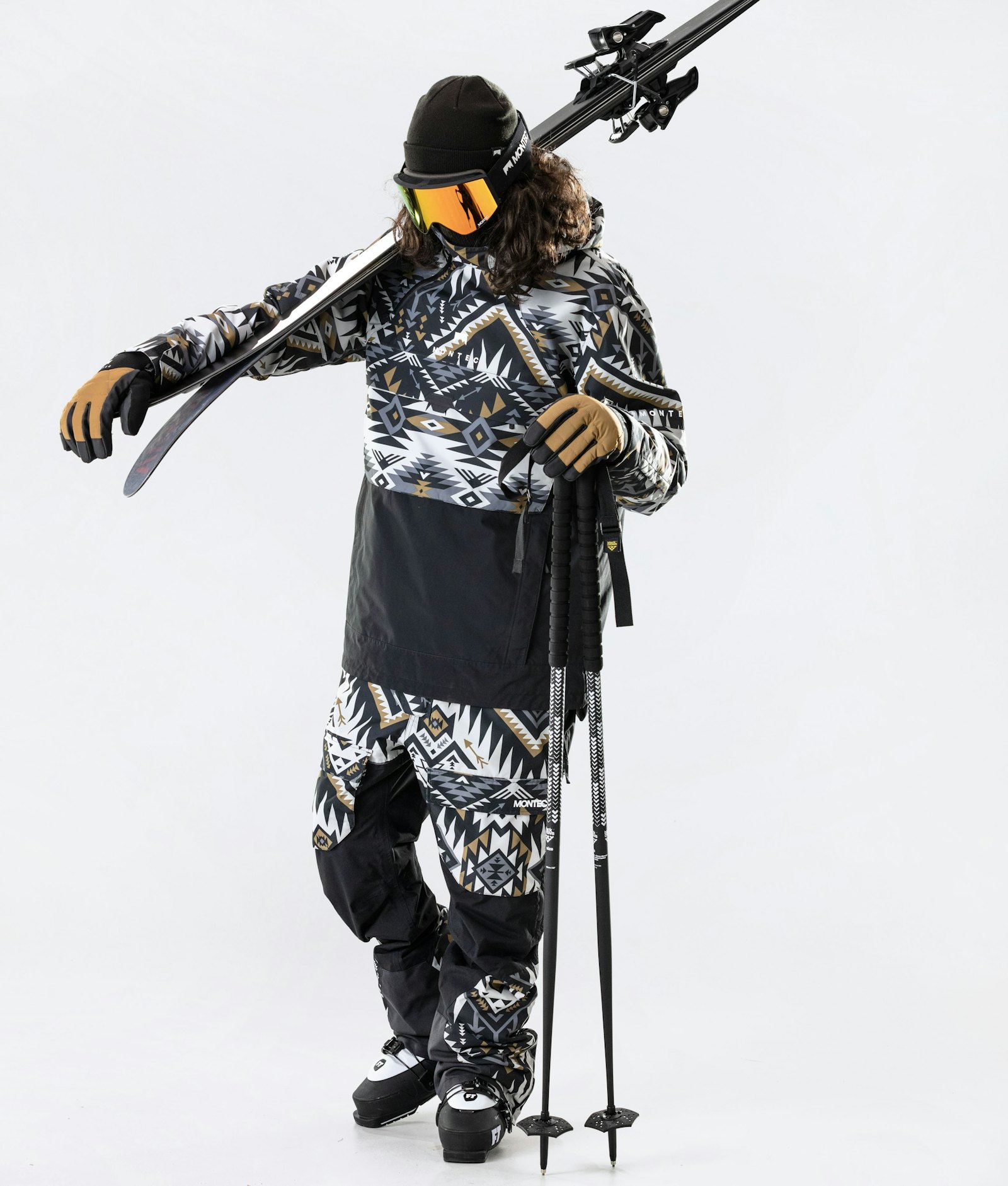 Montec Dune 2020 Skijakke Herre Komber Gold/Black