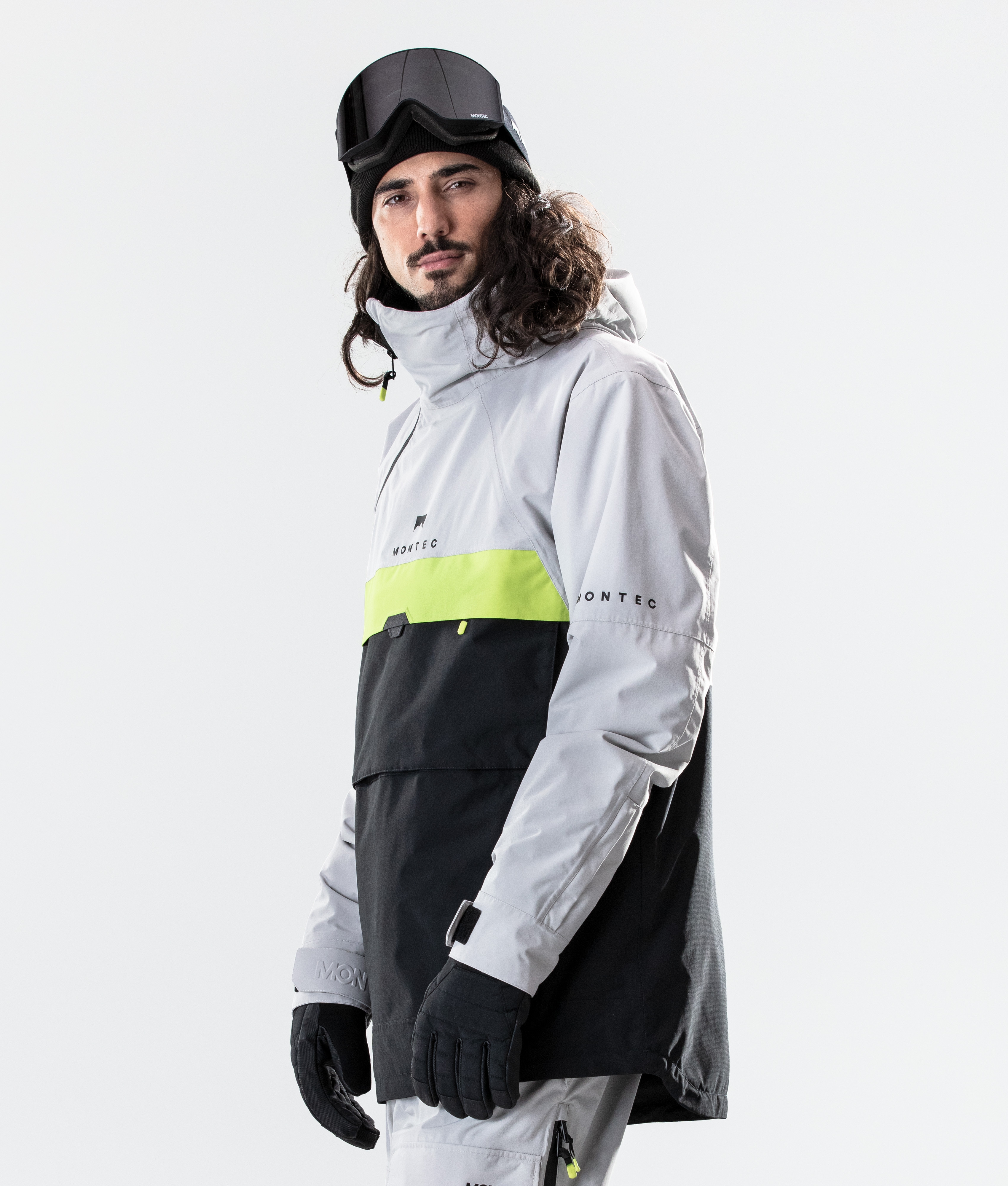 Mens neon ski on sale jacket