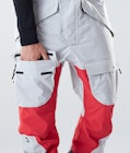 Montec Fawk 2020 Pantaloni Sci Uomo Light Grey/Red