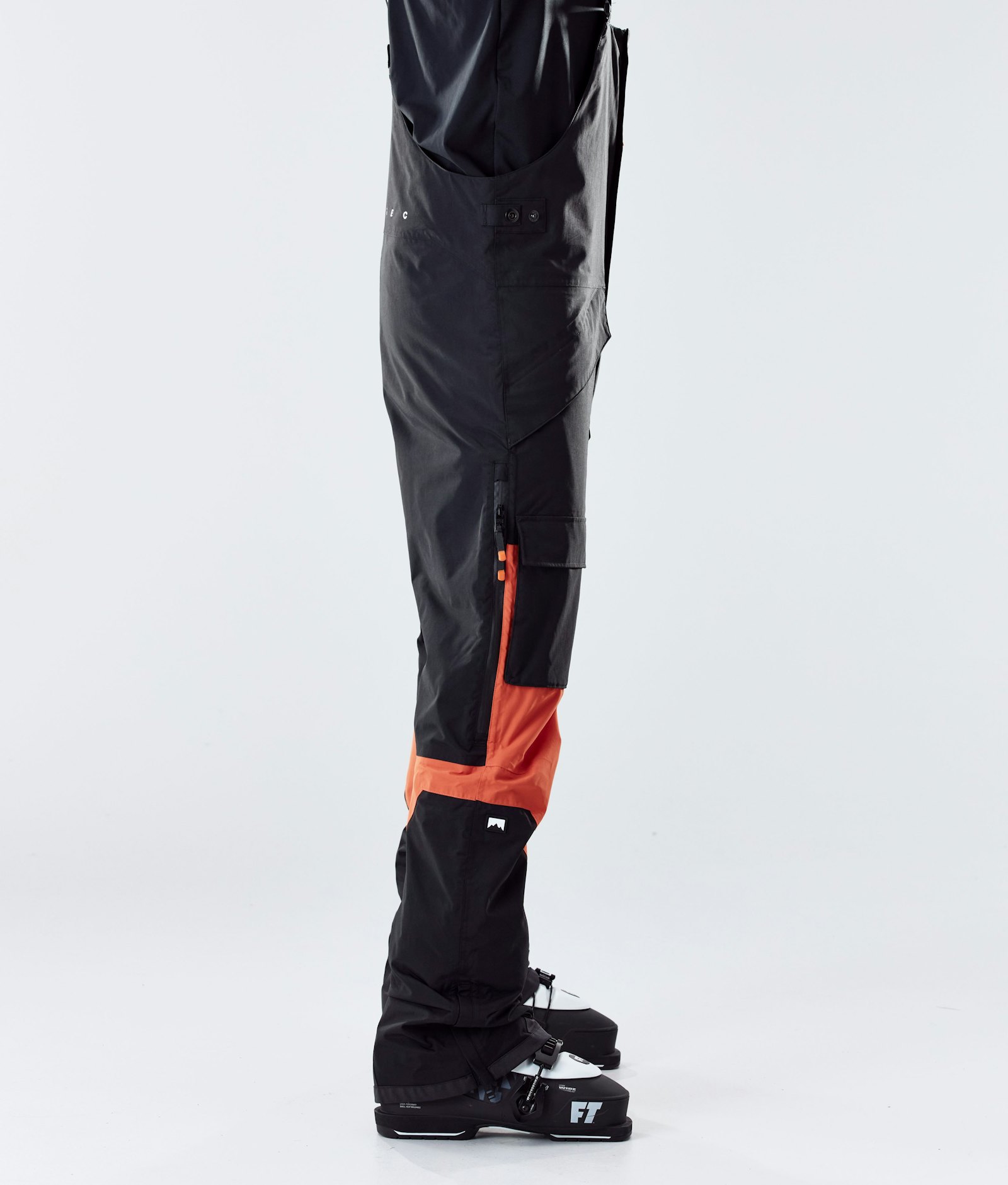 Montec Fawk 2020 Spodnie Narciarskie Mężczyźni Black/Orange