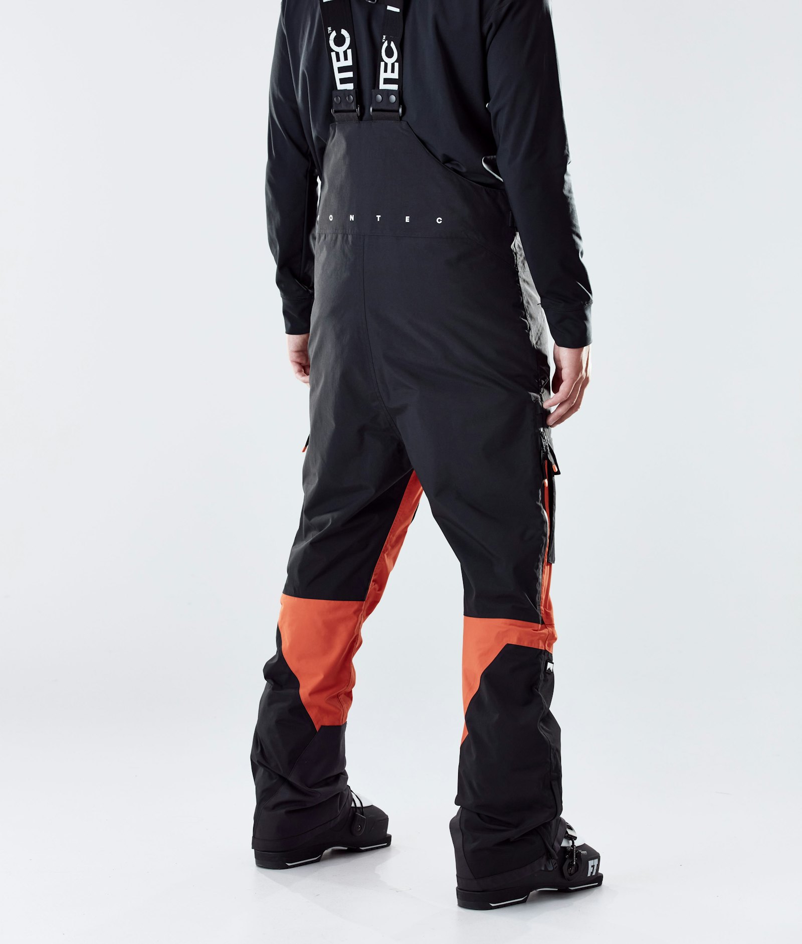 Fawk 2020 Ski Pants Men Black/Orange