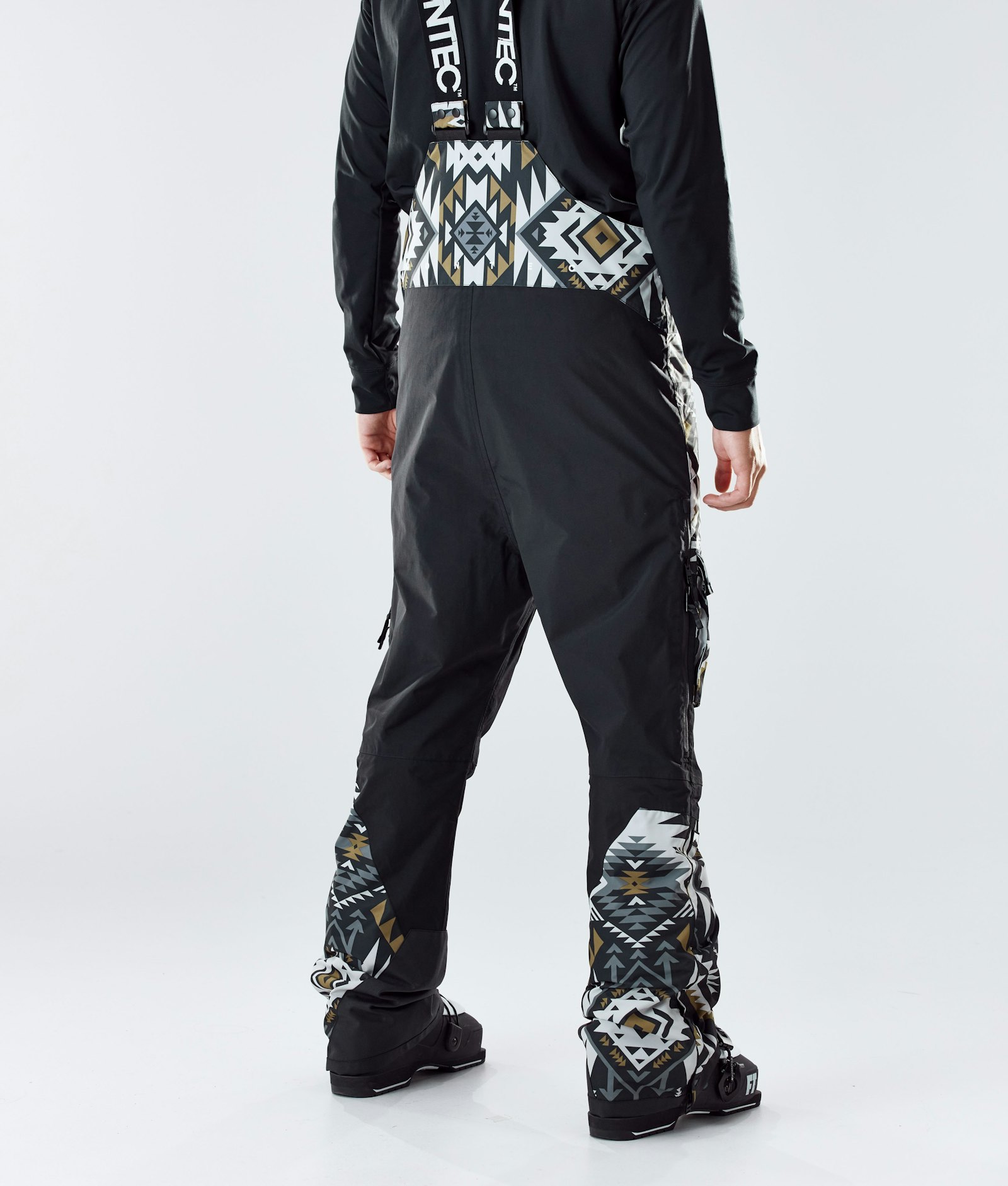 Montec Fawk 2020 Spodnie Narciarskie Mężczyźni Komber Gold/Black