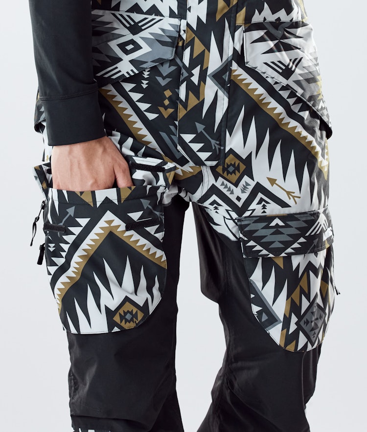 Montec Fawk 2020 Spodnie Narciarskie Mężczyźni Komber Gold/Black, Zdjęcie 6 z 6