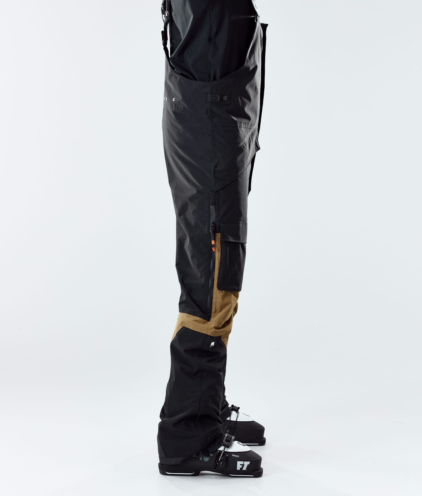 Montec Fawk 2020 Spodnie Narciarskie Mężczyźni Black/Gold