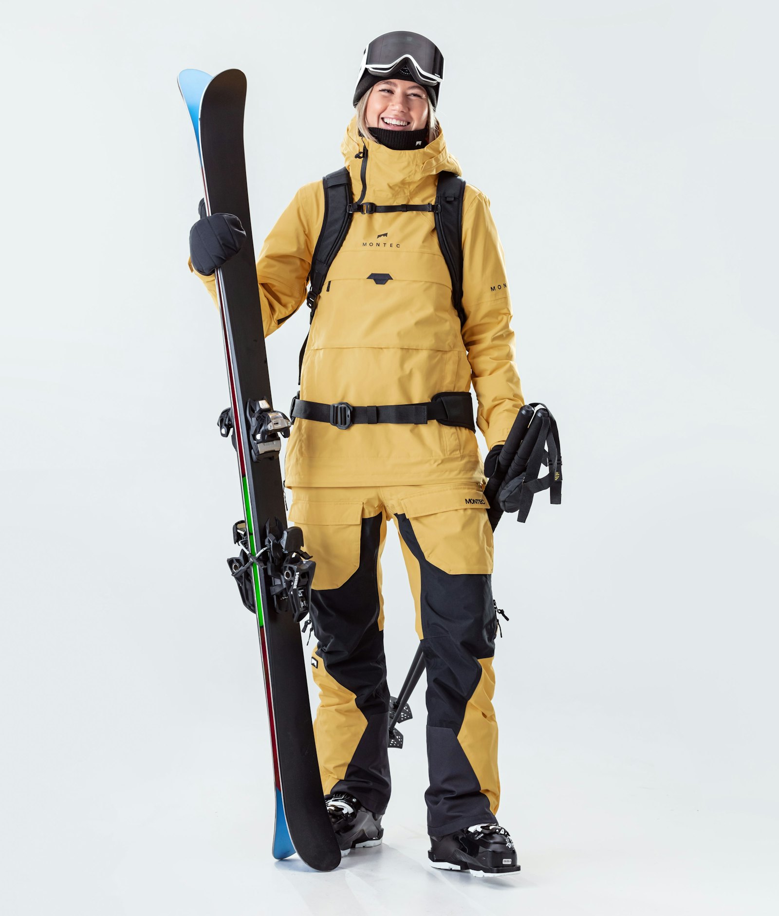 Montec Dune W 2020 Skijakke Dame Yellow